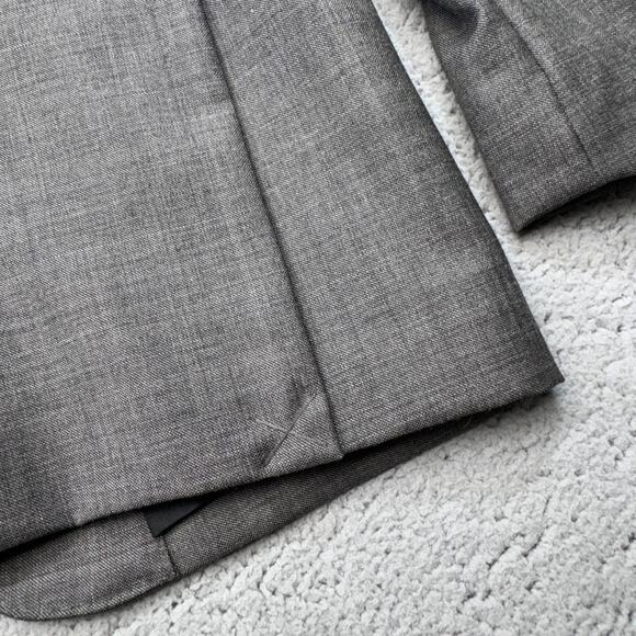J Crew Sport Coat Men 36R Gray Wool Thompson Two Button Blazer Suit Jacket NWT - Picture 12 of 16